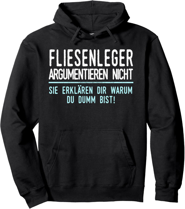 Fliesenleger Geschenk für Arbeitskollegen im Job und Beruf Pullover Hoodie
