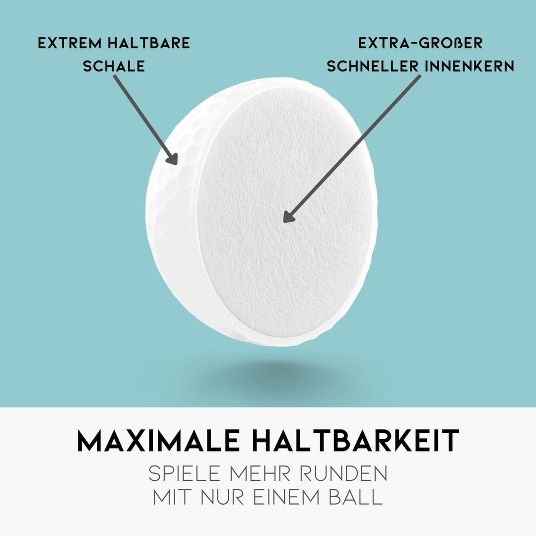 SNYDER SNY Supersoft Golfbälle | 15 Stück im praktischen Ballnetz Gelb, Gelb