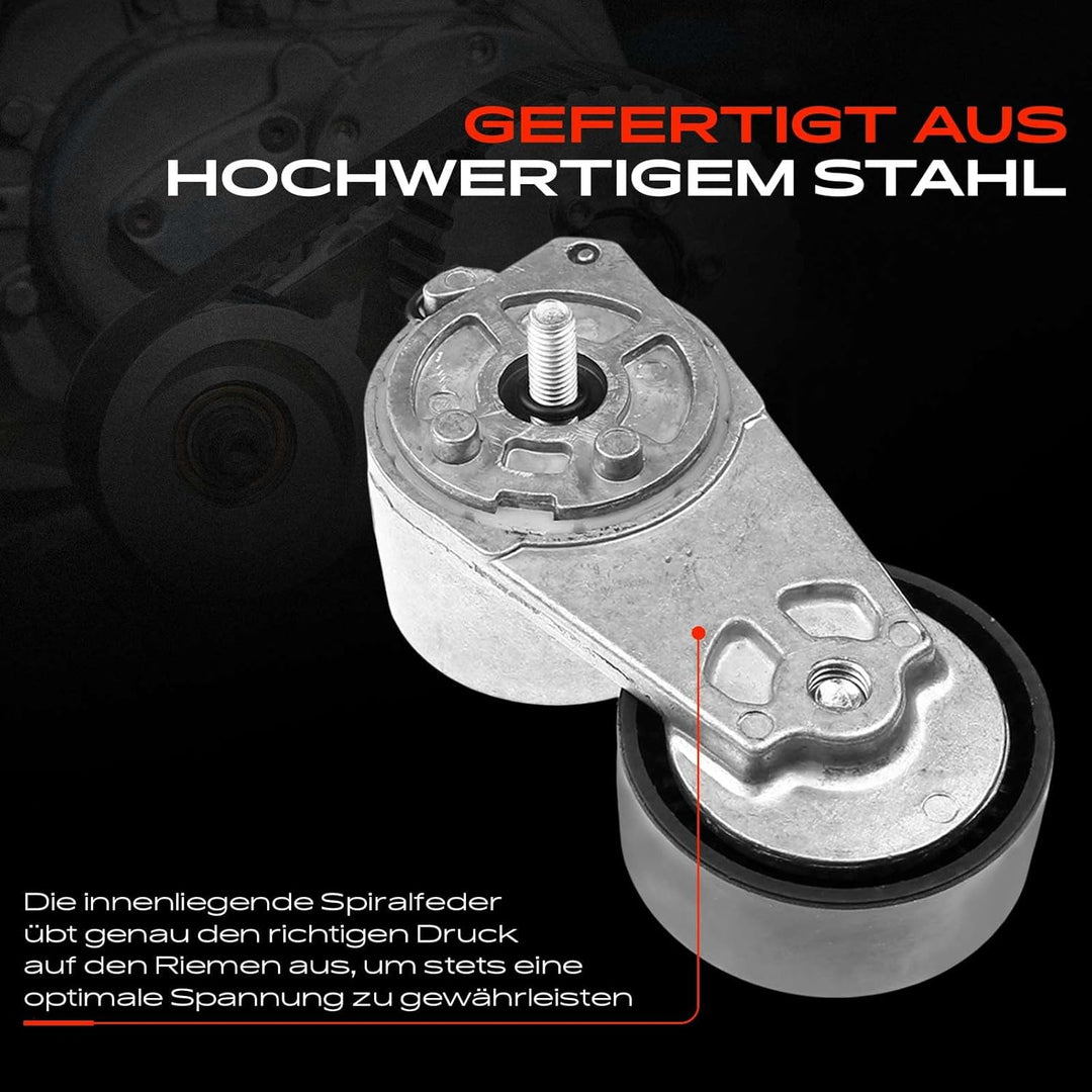 Frankberg Spannrolle Keilrippenriemen für Giulietta 940 Mito 500 595 695 500L Bravo II Doblo Fiorino