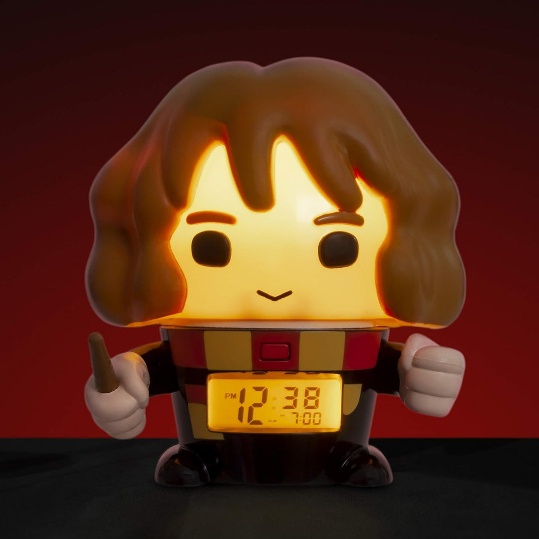 BulbBotz Harry Potter 2021913 Hermione Granger Kinder-Wecker mit Nachtlicht und typischem Geräusch |