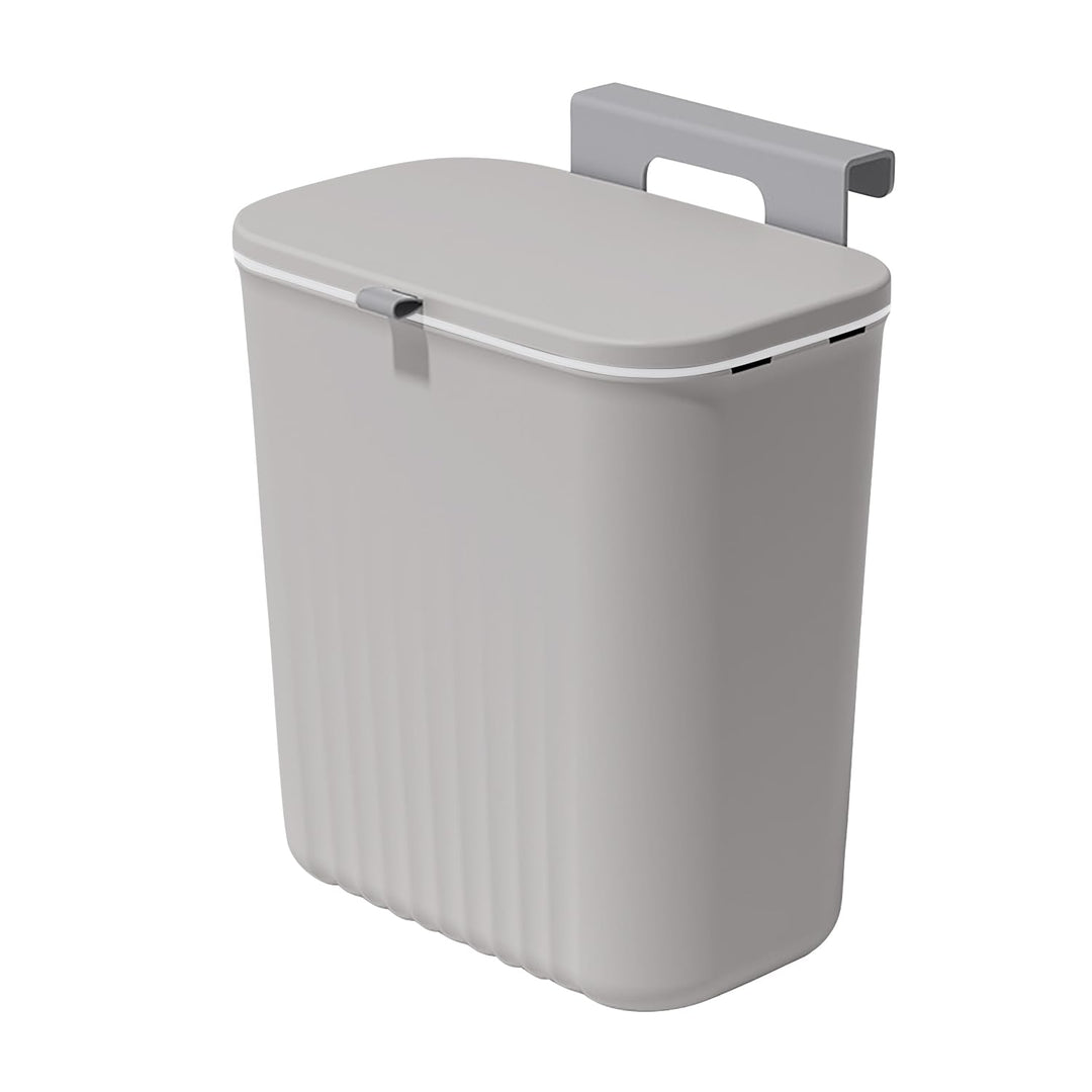 Komposteimer für Küche,Küchenabfalleimer,9L Mülleimer Camping,Hängender Mülleimer Küche mit Deckel f