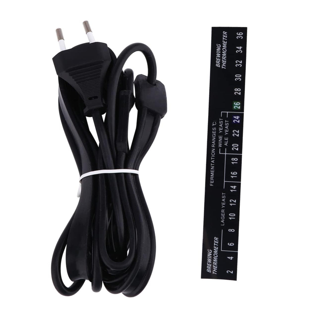Homebrew Fermentation Heizband Pad, Kunststoff Fermenter Eimer EU Stecker 220V-250V, Brauen und Ferm
