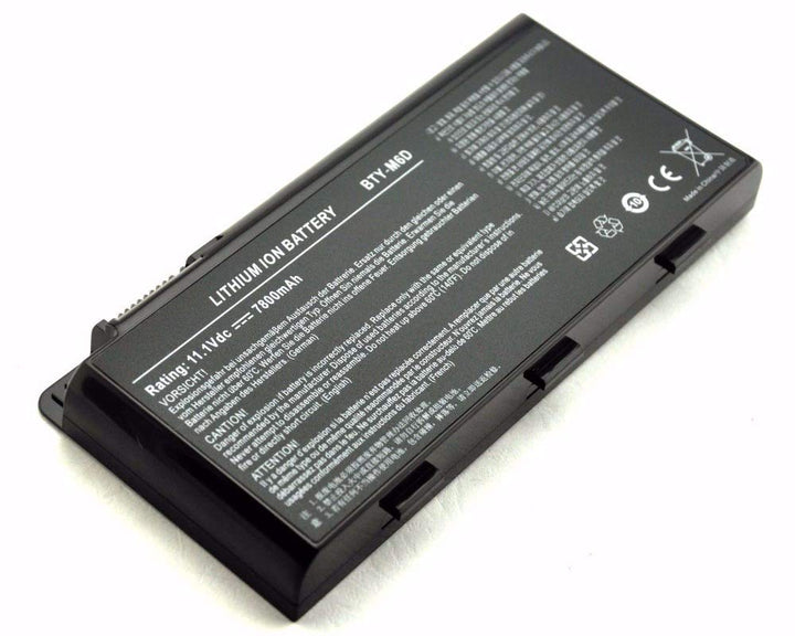 7XINbox 7800mAh BTY-M6D Laptop Akku für MSI GT60 GT70 E6603 E6603-454 E6603-499 GT660 GX60 GX660 GT6