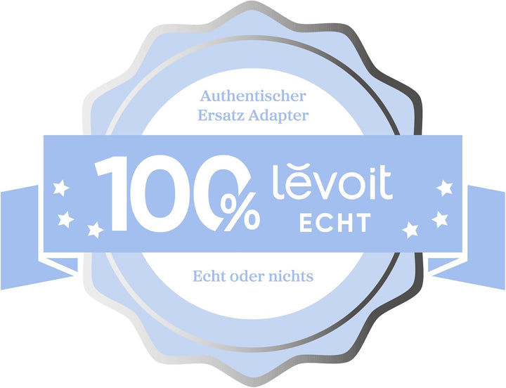 Levoit Original Adapter für den LVAC 300 Akku Staubsauger, Feuerfester Kunststoff, LVAC 300 Adpter