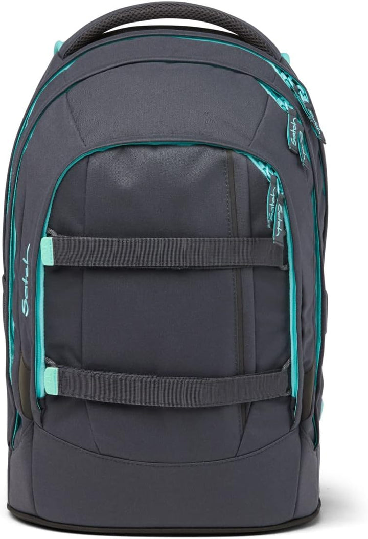 Satch Pack Pencil Slider Light Edition Schulrucksack Set 3tlg. mit Sportbeutel (Mint Phantom), Mint