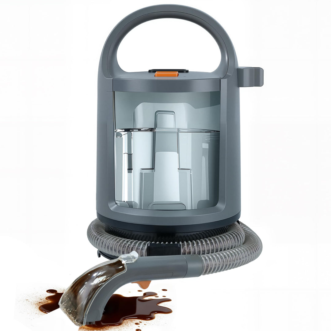 Polsterreiniger Gerät 400W, 12kPa – Tragbarer Waschsauger mit 2-Tank-System, Teppichreiniger & Fleck