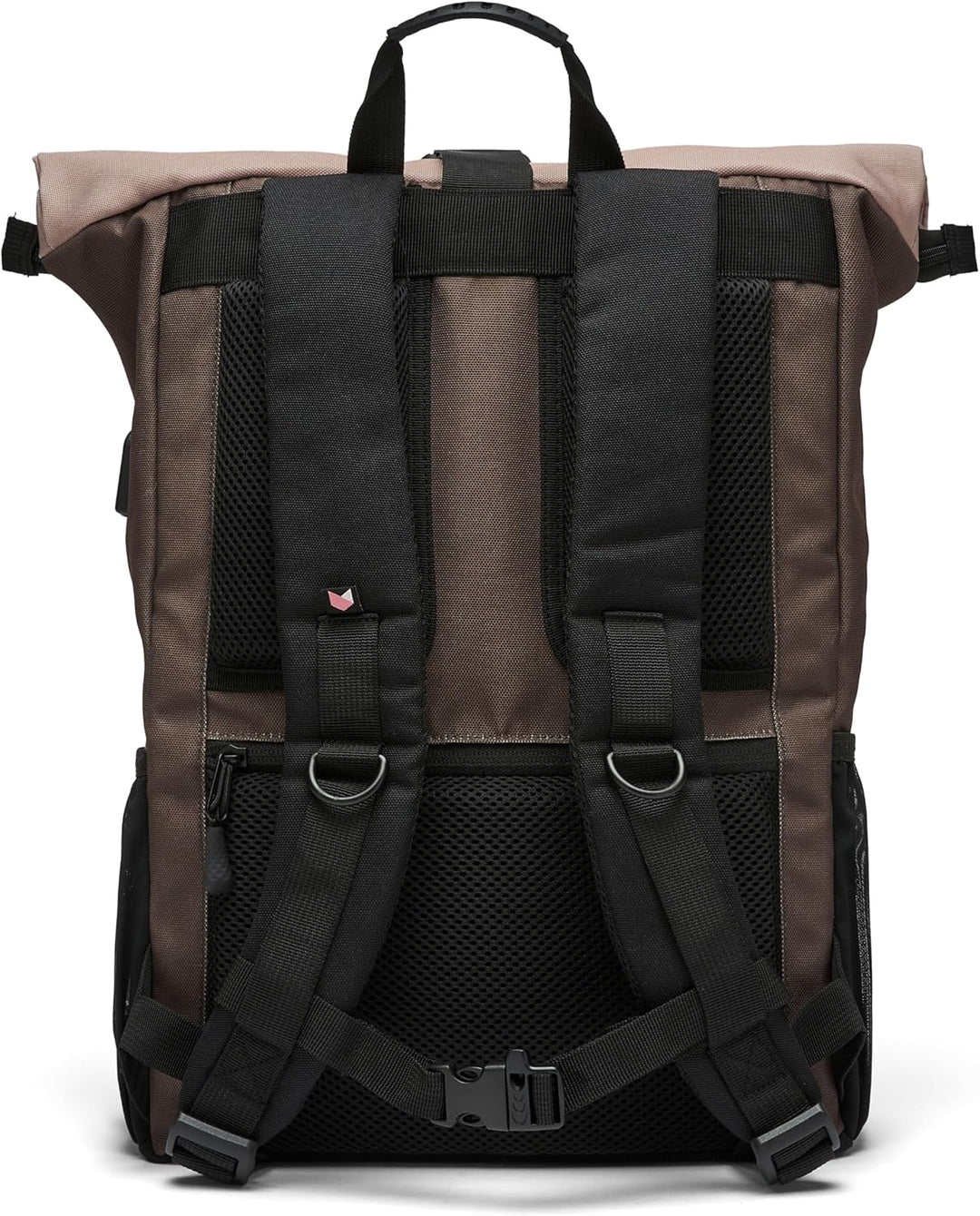 Ela Mo Rucksack Damen - Rolltop schön u. durchdacht - Laptop Rucksäcke für Frauen - Anti Diebstahl T