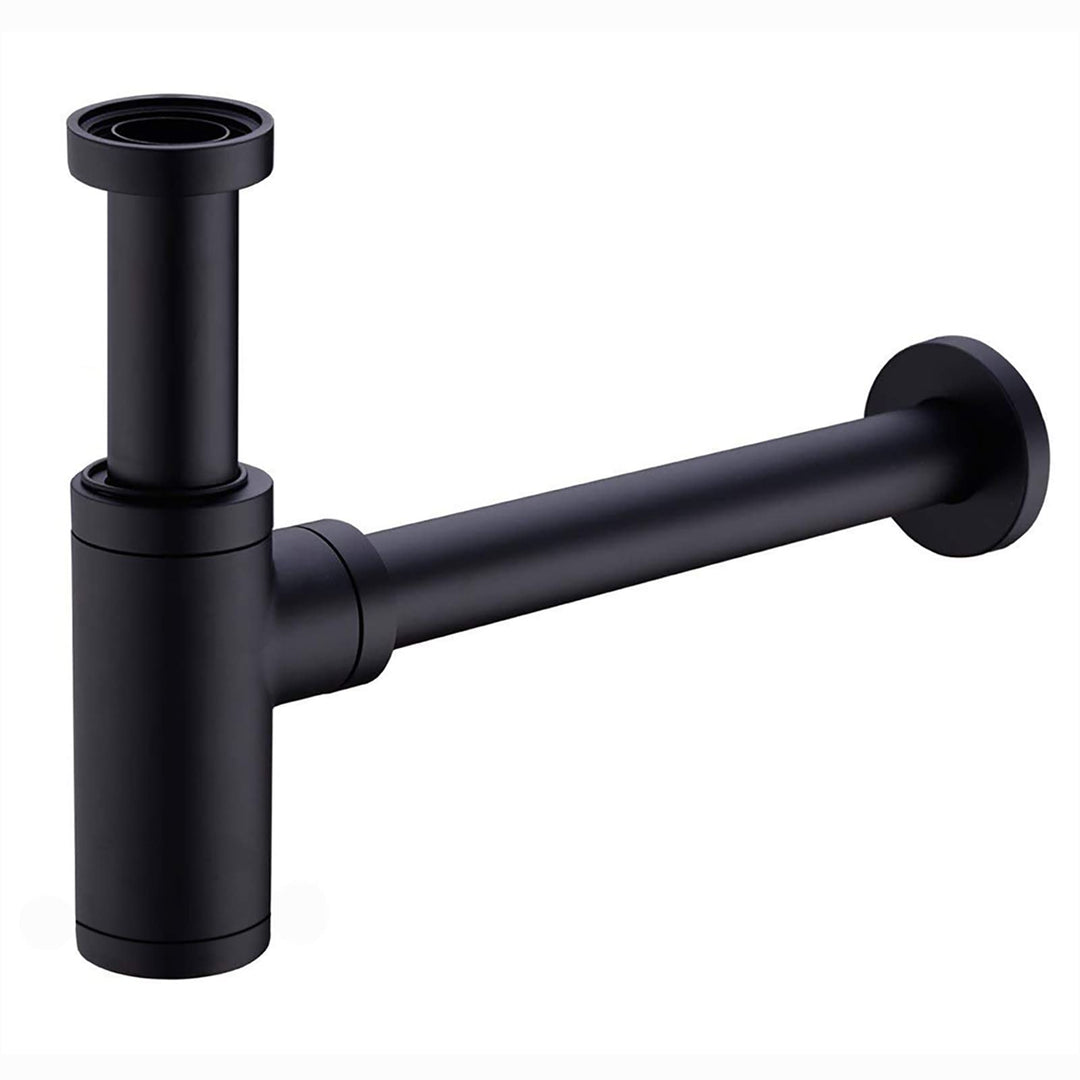 Keymark Design Siphon [Extra Lang 200mm Tauchrohr], Universal Messing Designsiphon Syphon Sifon für