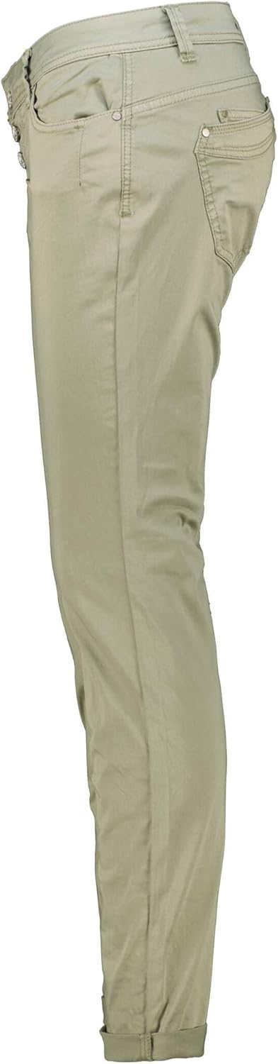 Buena Vista Damen Jeans Malibu Sweat Denim XS Grün, XS Grün