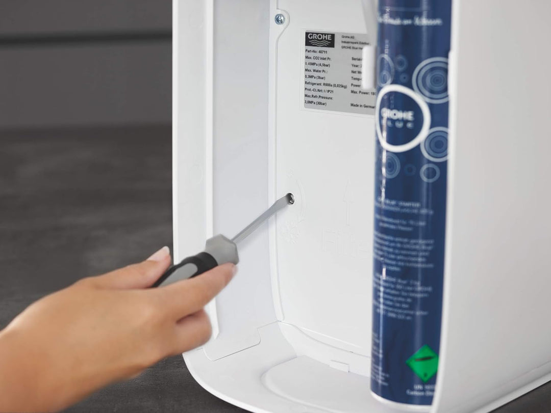 GROHE Blue Home - Kühler (180 Watt Kühleinheit, mit Bluetooth 4.0* und WIFI Datenkommunikation, für