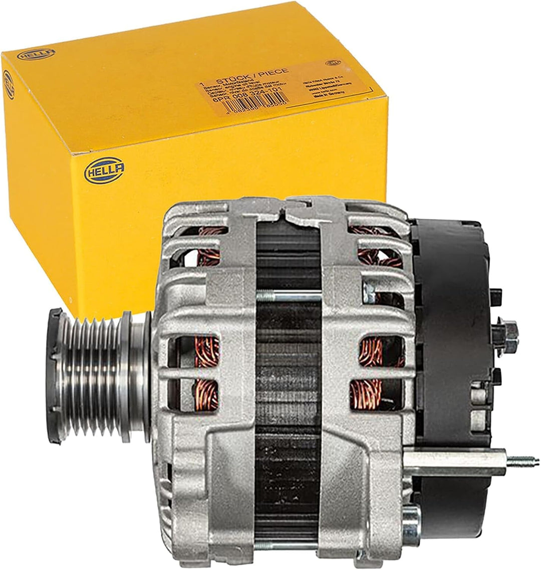 HELLA - Generator/Lichtmaschine - 14V - 180A - für u.a. VW GOLF VII - 8EL 015 637-101