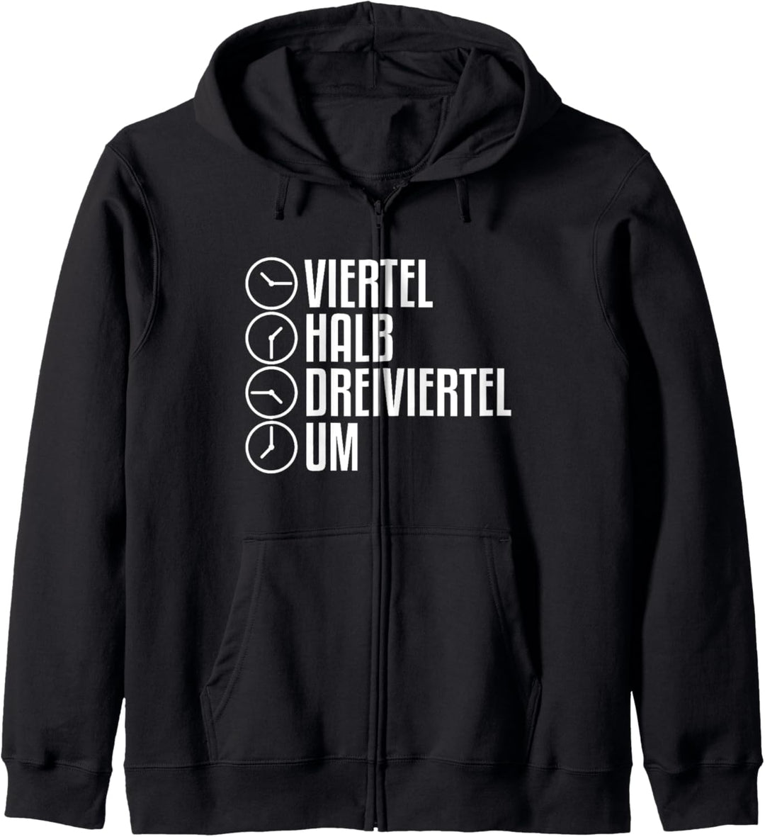 Ossi Zeiten Ostdeutsche Uhrzeit Ostdeutsch Kapuzenjacke