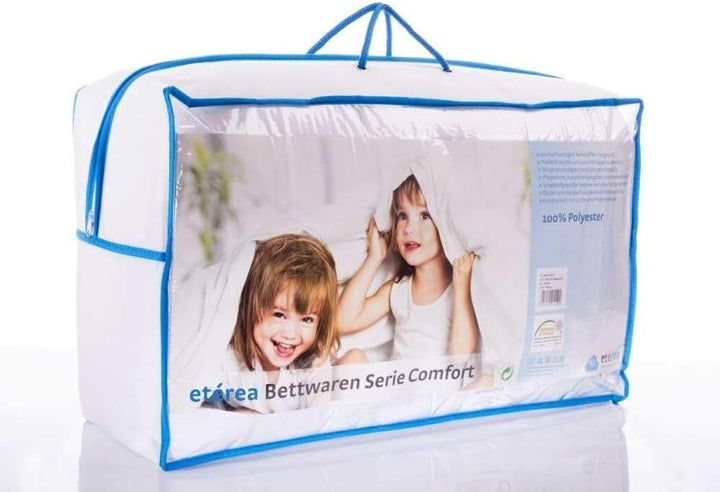 etérea Basic Microfaser Emily 4-Jahreszeiten Bettdecke - 135x200 cm - Nachhaltig &amp;100 - Waschbar 95