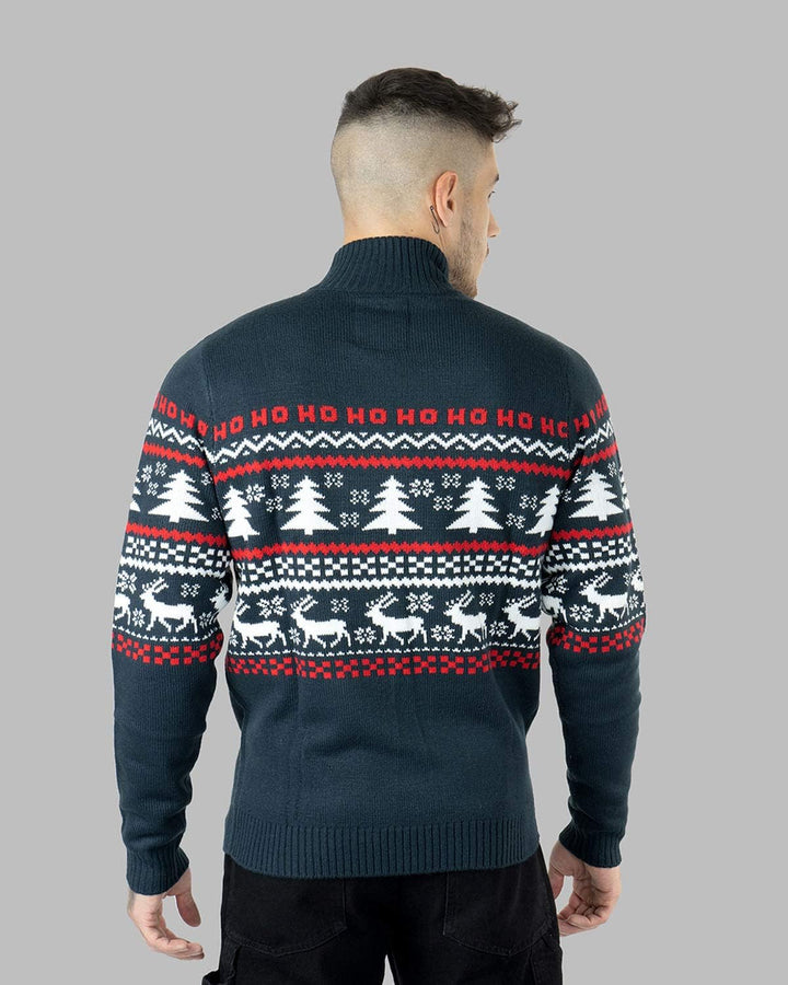 NOROZE Herren Weihnachten Pullover Neuheit Faire Insel Jumper Grobstrick Pulli für Frauen Unisex S M