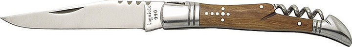 Baladéo Laguiole 'Classic' - mit Korkenzieher, Olivenholz Braun, Braun