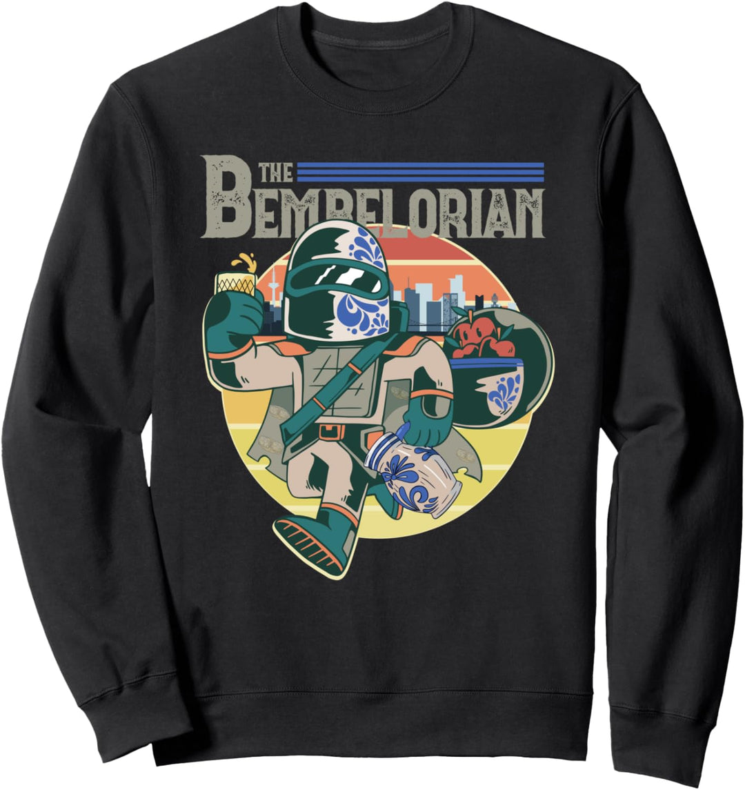 Äppler Apfelwein The Bembelorian Comic Frankfurt Sweatshirt