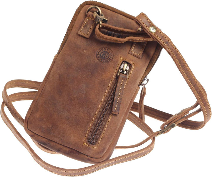Green Burry Vintage Original Vintage Mobil-Sling 1593, Phone Bag Braun, Braun