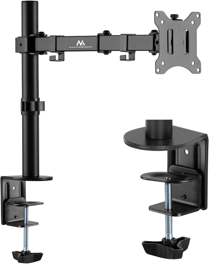 Maclean MC-883+MC-764 Laptop Halterung Kompatibel mit Laptops/Notebooks von 23 bis 42 cm Tischhalter