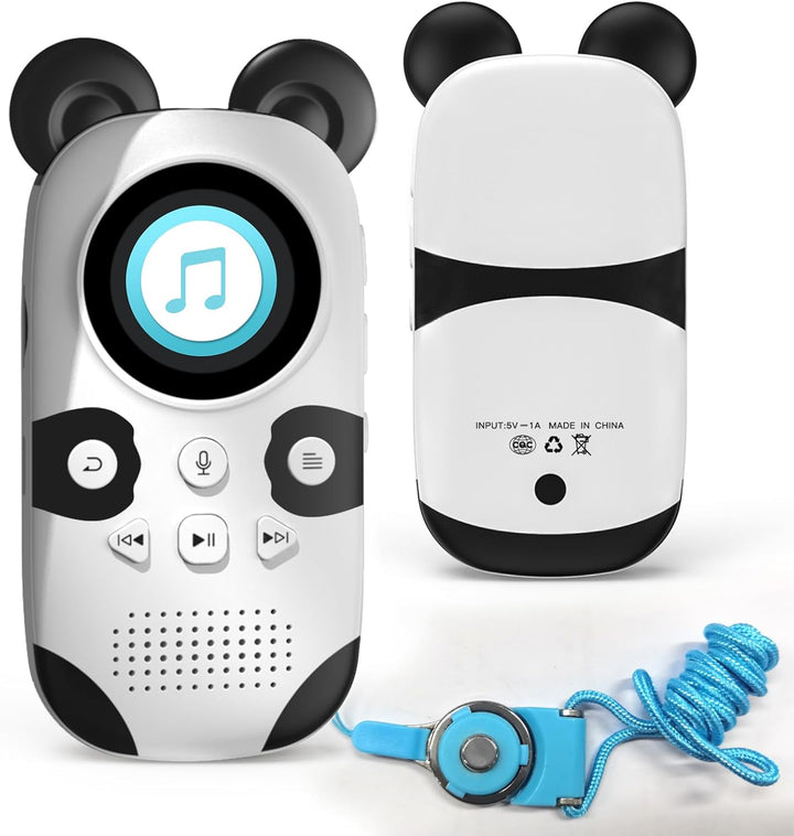 64GB MP3 Player Kinder Bluetooth 5.3, integrierte 18-Schlafmusik, Lautsprecher, One-Touch-Aufnahme,