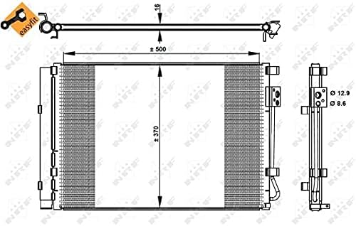 NRF 35997 Kondensator, Klimaanlage