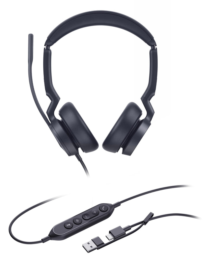 Yealink Headset UH46 Dual UC USB-C/A UH46 Dual UC USB C/A, UH46 Dual UC USB C/A