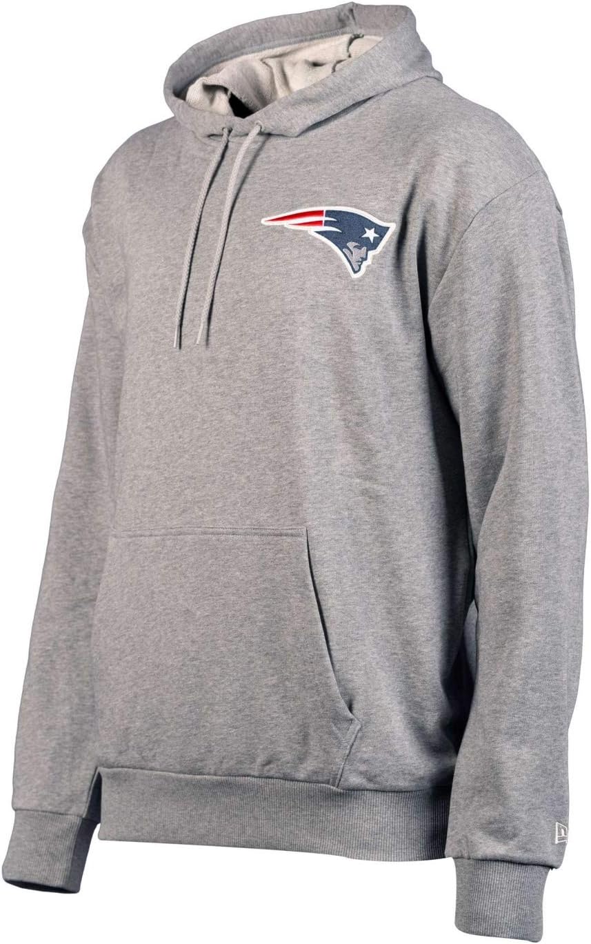 New Era French Terry Hoody - New England Patriots grau - XXL