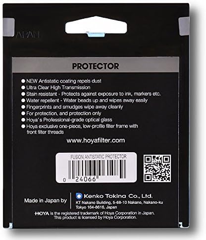 Hoya Fusion Antistatic Protector (95 mm), 95 mm