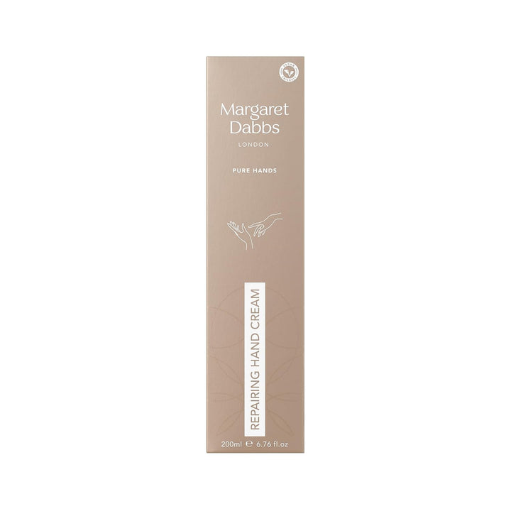 Margaret Dabbs Pure Repairing Hand Cream Deep, Lasting Hydration for Very Dry Skin, Rose and Lemon S