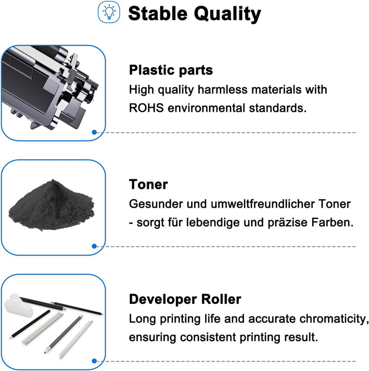 Toner Bank TN241 TN245 Kompatibel für Brother MFC 9332CDW DCP 9022CDW MFC 9142 CDN MFC-9332CDW DCP-9
