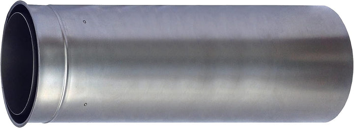 Doppelwandfutter für Rauchrohr Ø150mm Länge 500mm kürzbar Ofenrohr Kaminrohr Doppelwandfutter 50cm k