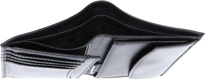 Oxmox Leder Geldbörse Leather Kombibörse Jumping Jack Embossed Black schwarz Jumping Jack Embossed B