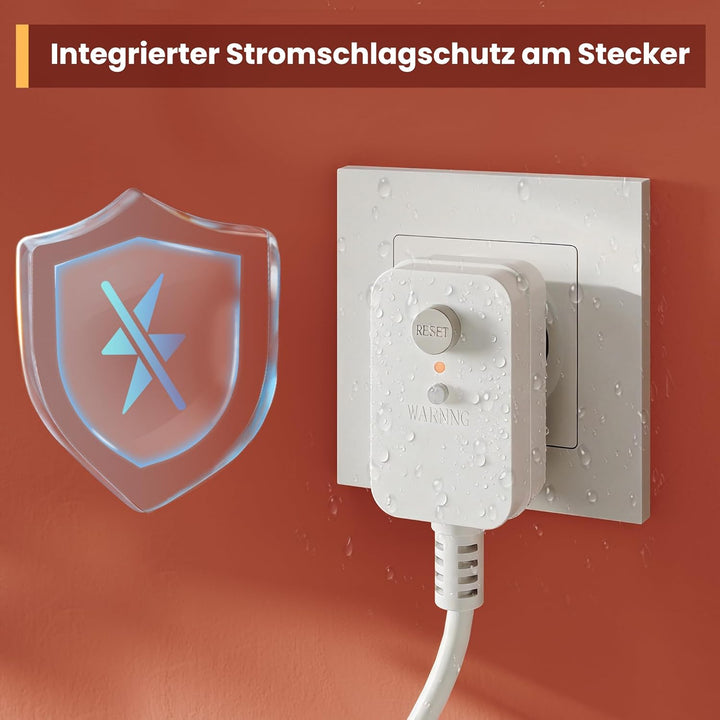SONNI Elektrischer Handtuchhalter mit Beheizter Ablage 660x550mm, 140W Badheizkörper Elektrisch, Tuy