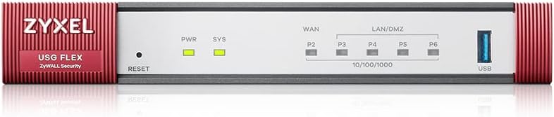 Zyxel ZyWALL 350 Mbit/s VPN-Firewall, empfohlen für bis zu 10 Benutzer [USG Flex 50]
