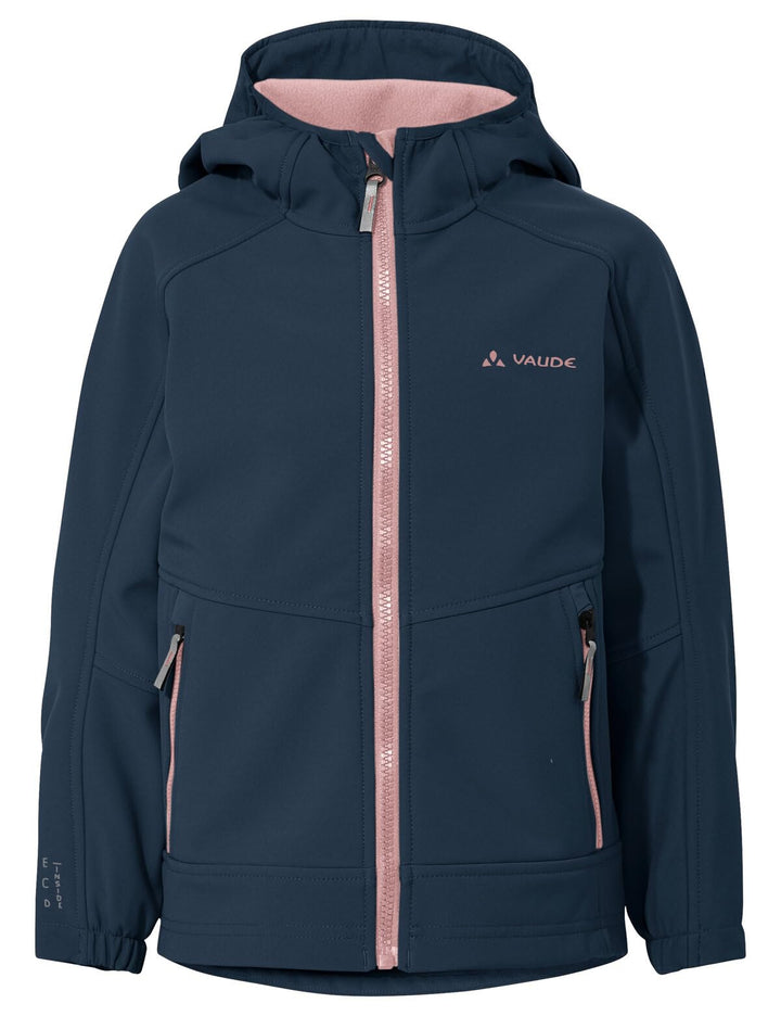 VAUDE Unisex Kinder Kids Rondane Jacket Iv Jacke, dark sea/rose