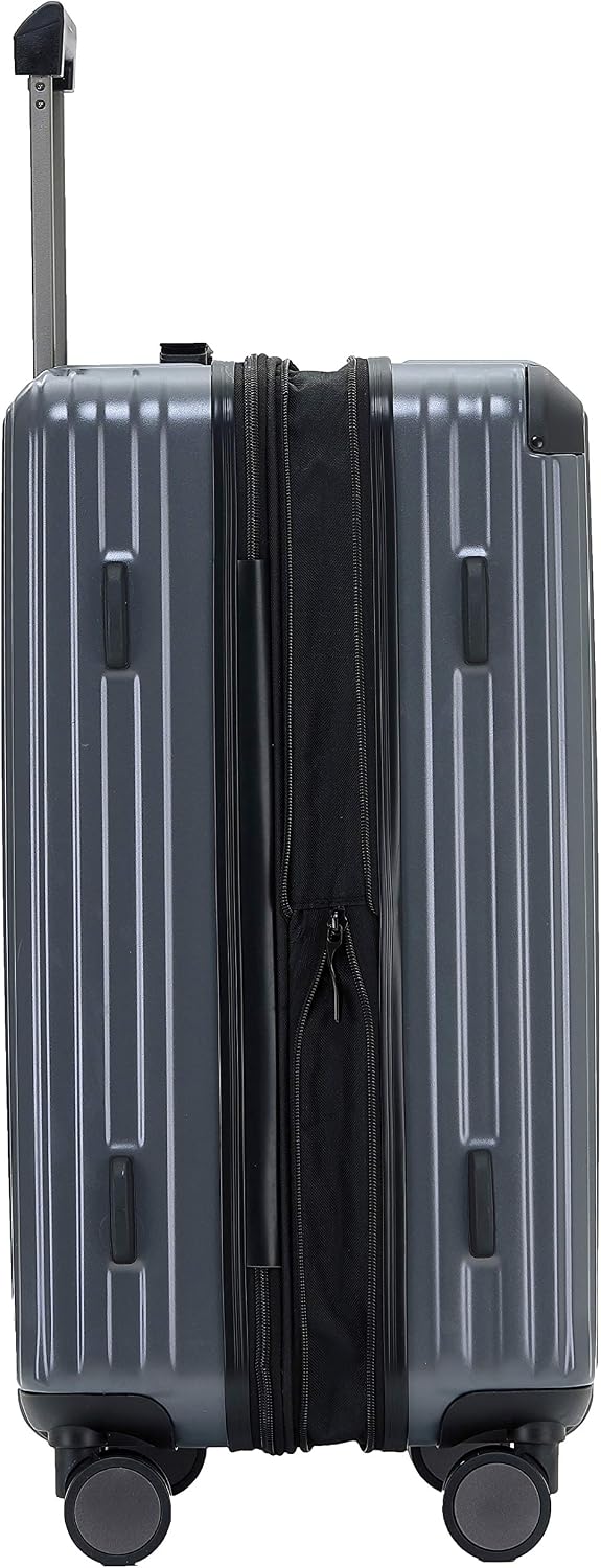 M816 TSA-Schloss, Dehnungsfuge, Teleskopgriff, Reisekoffer mit 4 Rollen, Hartschale, Grosse 76cm-Mit