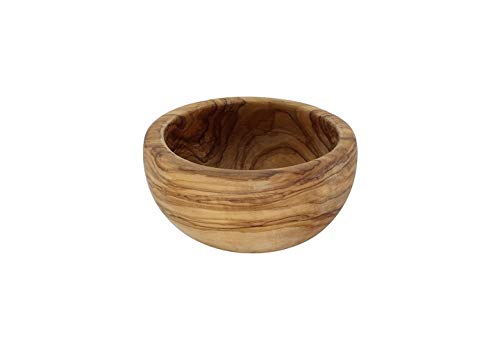 Staab's Salatschale, Porridge Bowl, Suppenschale aus Olivenholz antibakteriell (13-14 cm), 13-14 cm