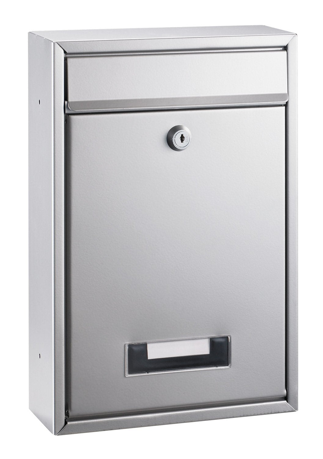ALCO-Albert 8602 - Briefkasten, silber lackiert, ca. 32 x 22 x 9 cm