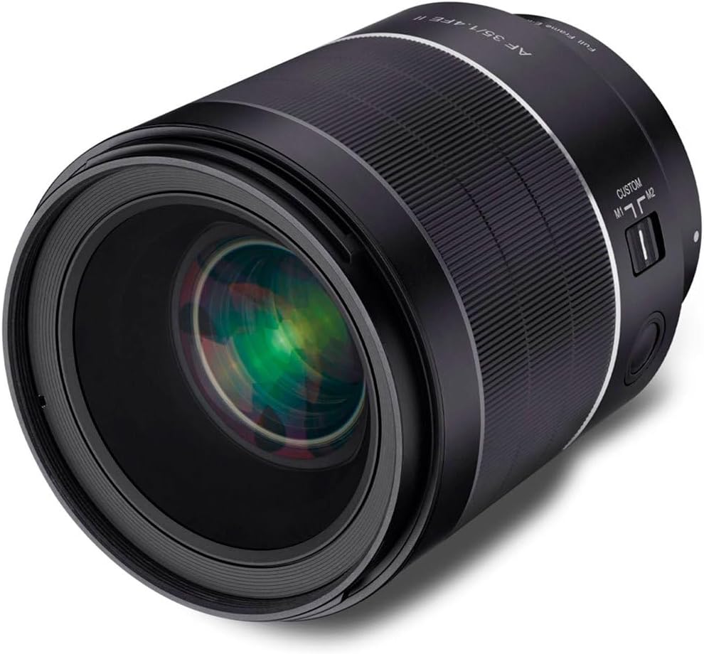 Samyang AF 35mm F1,4 II FE für Sony E – Autofokus Vollformat & APS-C Weitwinkel Objektiv Festbrennwe