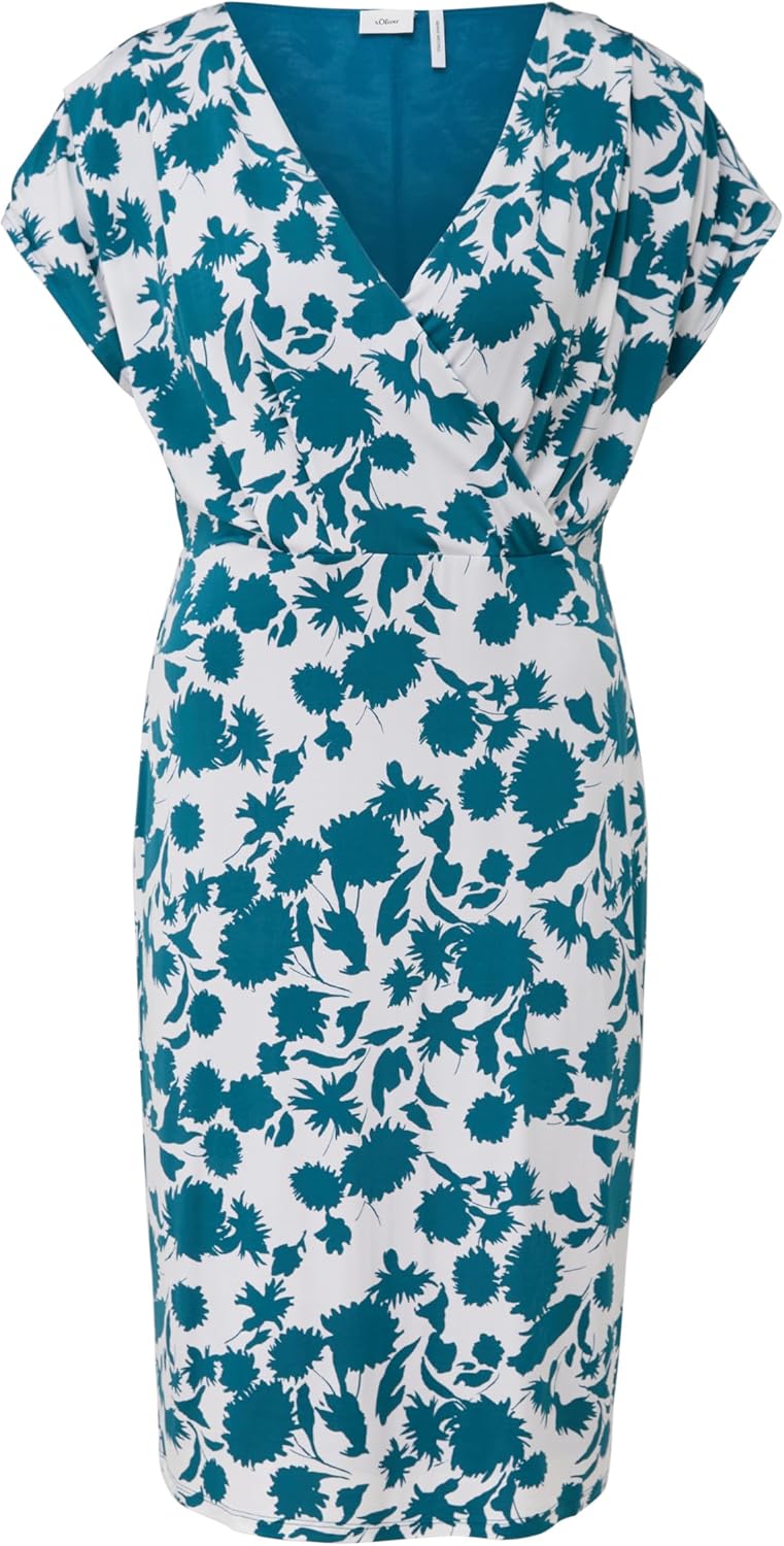 s.Oliver BLACK LABEL Jerseykleid aus Viskosestretch, 34