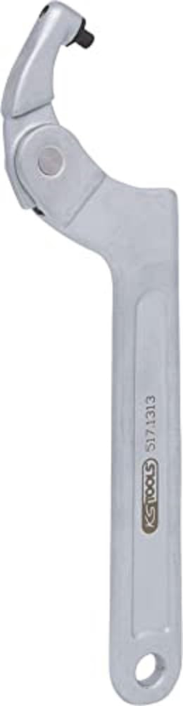 KS Tools 517.1313 Gelenk-Hakenschlüssel mit Zapfen, 32-76mm