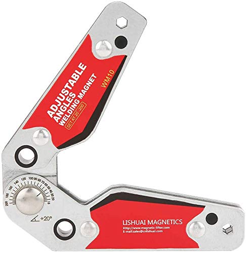 Schweissmagnethalter，Jectse 20 ° -200° Verstellbare Winkel Starke magnetische breite Adsorptionsfläc