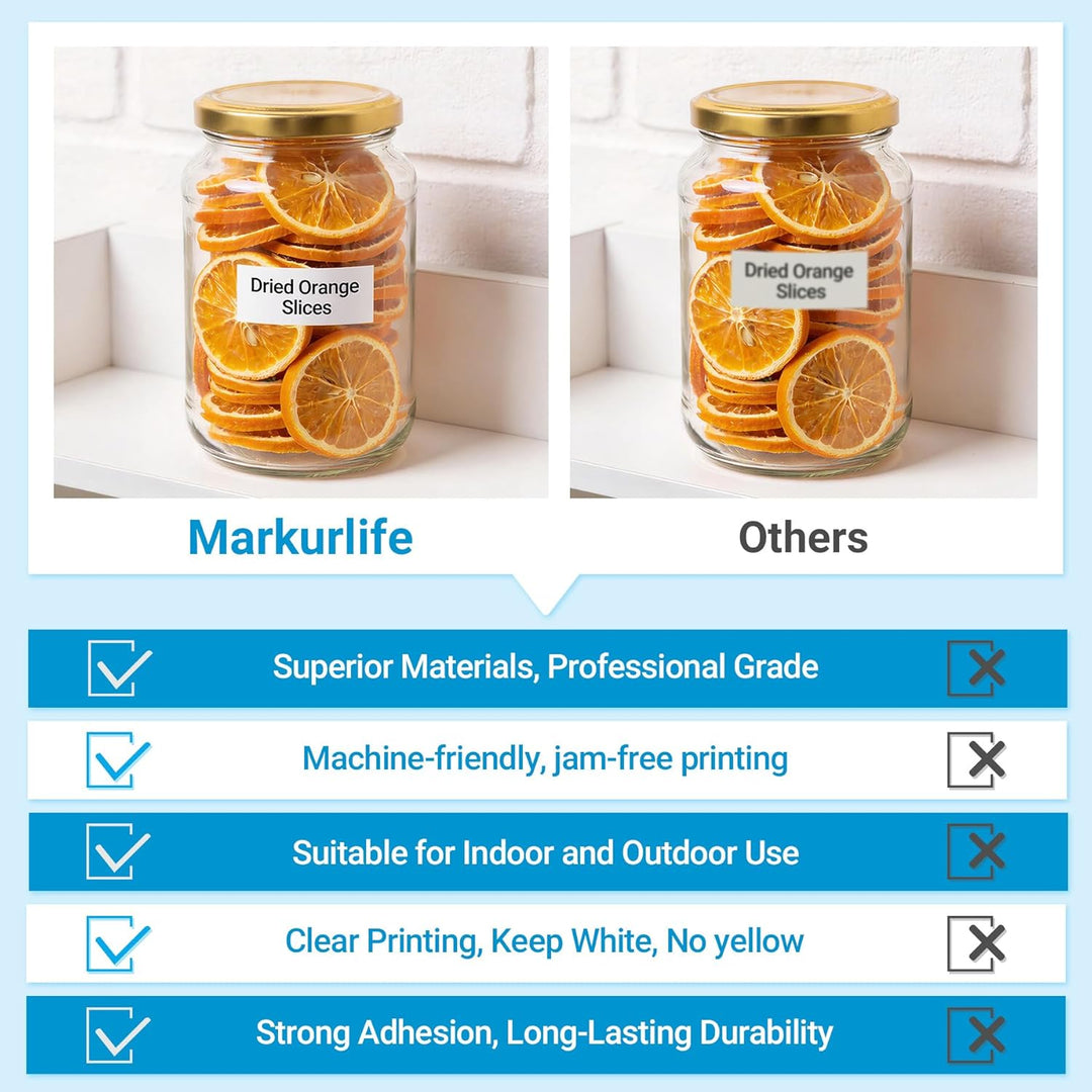 Markurlife 4x TZe-251 Schriftband 24mm (0.94'') Kompatibel mit Brother P touch Bänder Laminated Schw