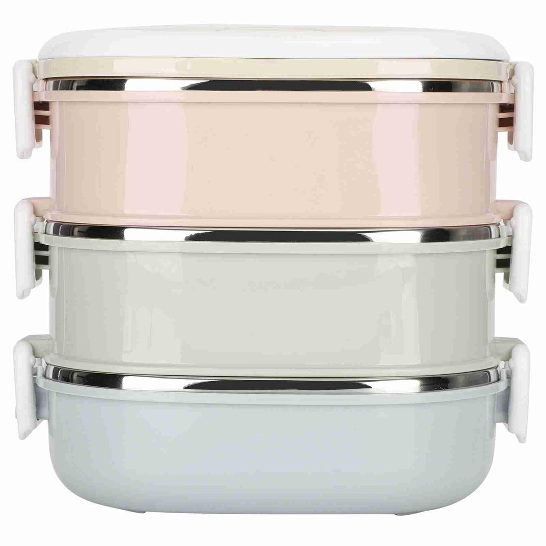 Thermo Lunchbox, 304 Edelstahl-Lunchbox, Thermo Essensbehälter Mehrschichtige Lebensmittelbehälter m