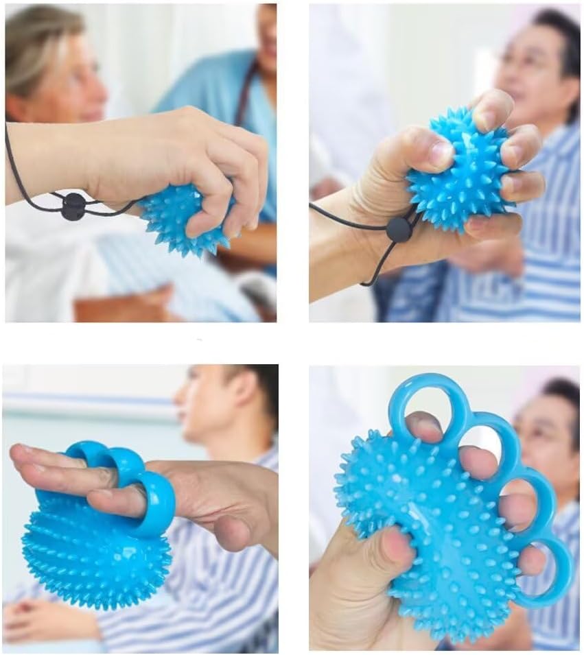 Finger Exerciser Trainingsball Hand Grip Strengthener Trainer Squeeze Balls Finger und Handgelenk Ph