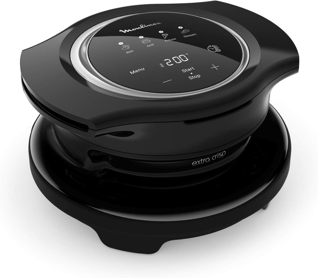 Moulinex Extra Crisp Deckel Cookeo, knusprige Rezepte, 4 automatische Programme, manueller Modus, ei