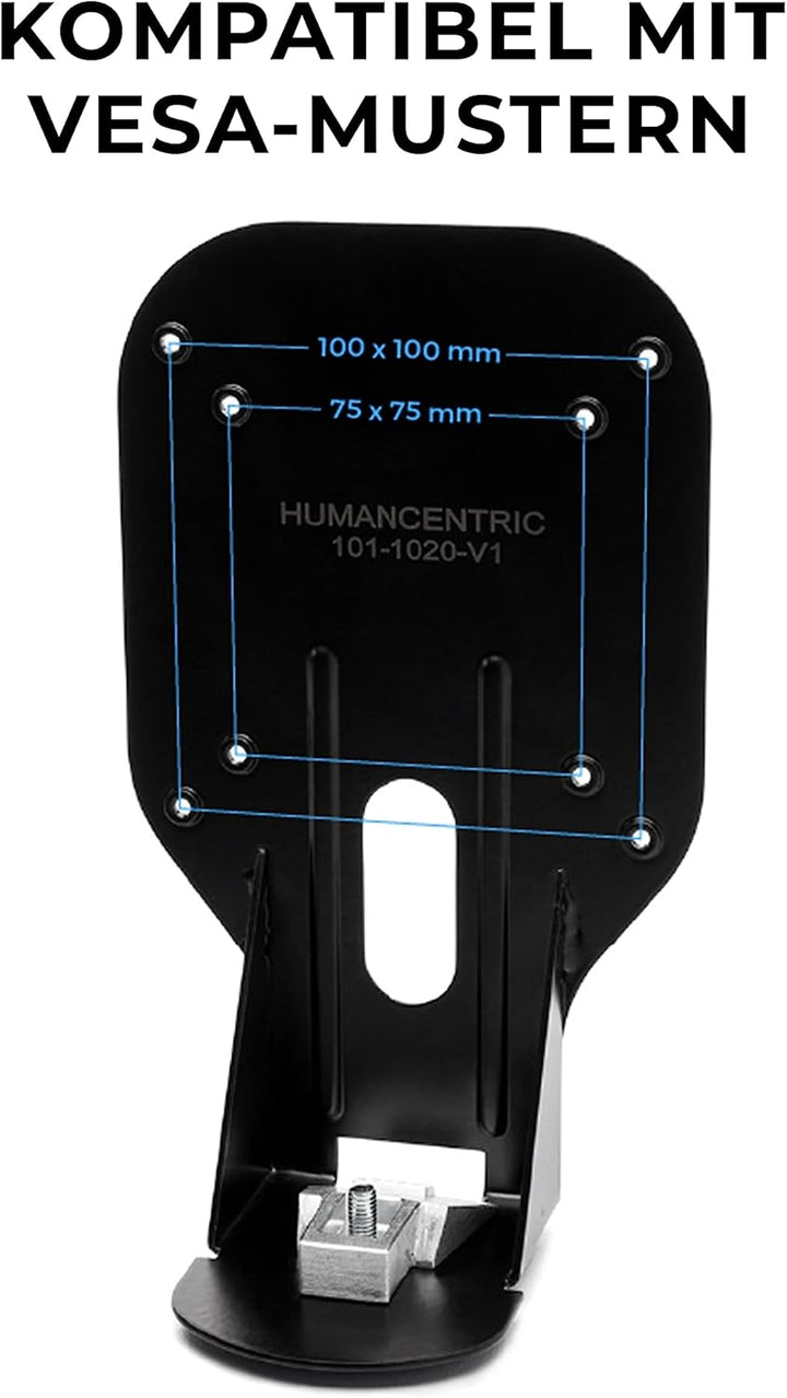 HumanCentric VESA Mount Adapter Kompatibel mit Monitoren der Asus VX-Serie Passend für VX279Q, VX279