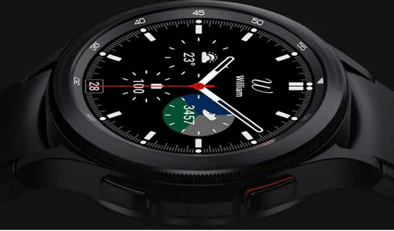 Samsung Galaxy Watch 4 Classic 42mm BT Black Watch muss über Mobilfunk Gerät eingerichtet Werden . D