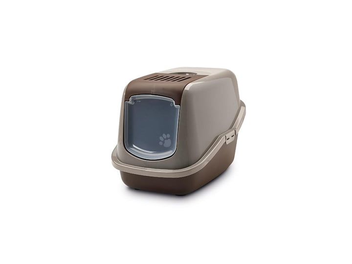 Beeztees 400467 Katzentoilette Nestor, 56 x 39 x 41 cm, braun/grau