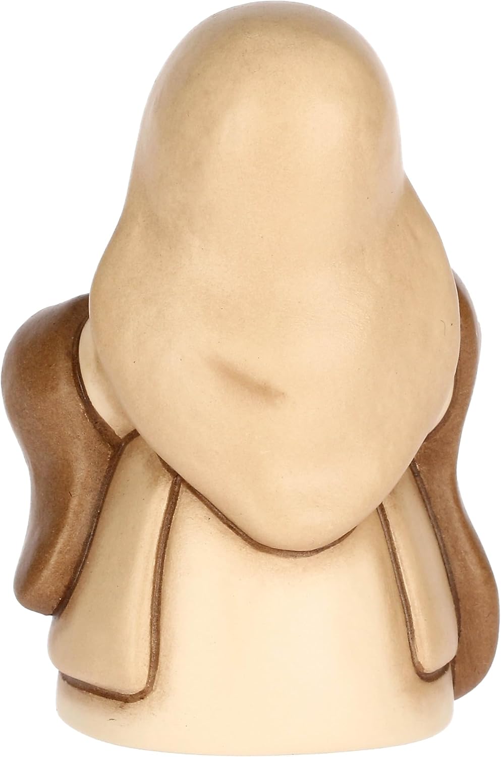 THUN, Hochwertige Keramik-Stoffe, beige Kollektion, Weihnachtskrippenfiguren zum Sammeln, 5,4 x 4,3