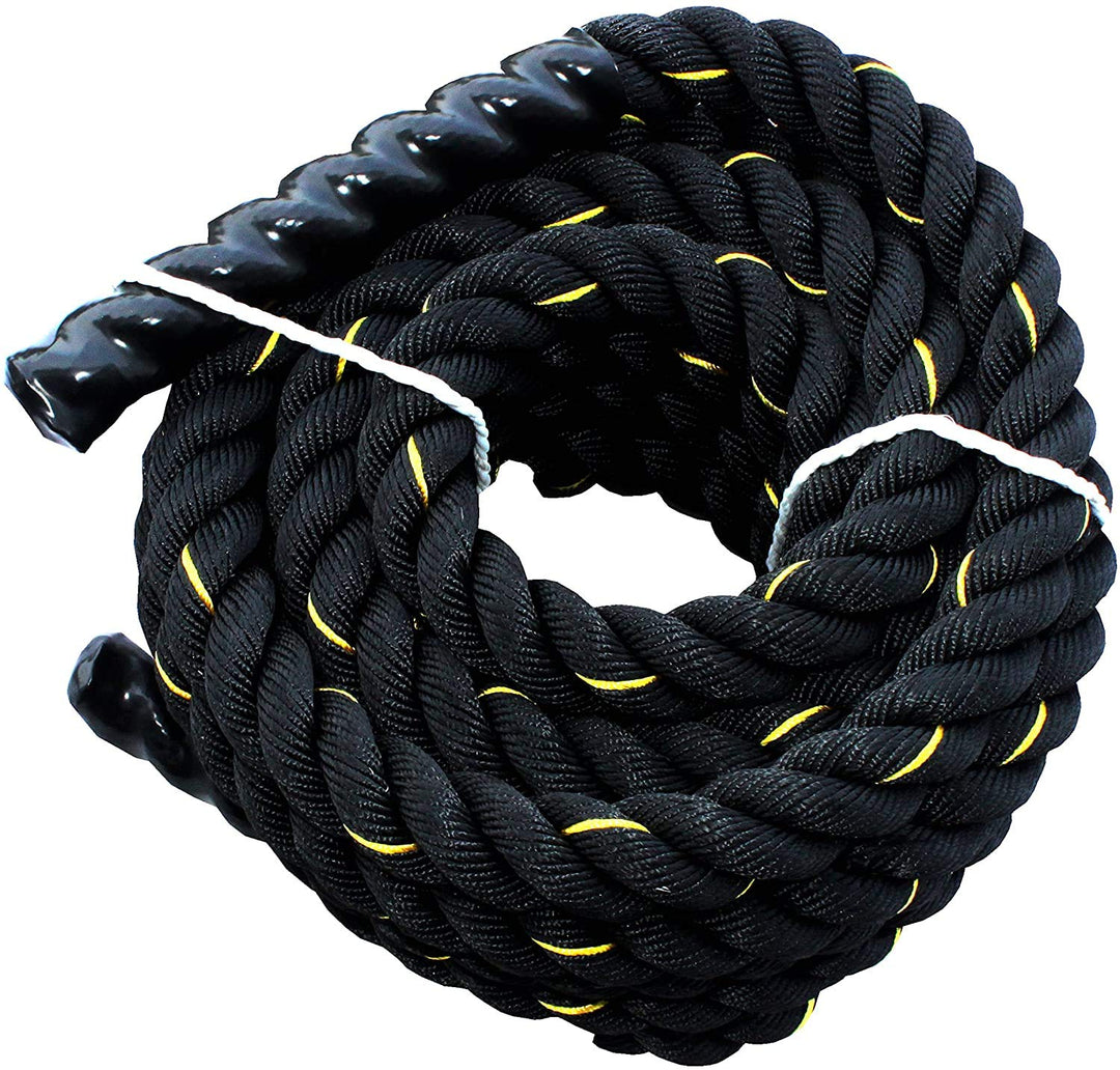 lisaro Battling Rope, Battle Rope (Trainingsseil) - 3 Längen (Trainingsseil (9, 12 oder 15 m) in Sup